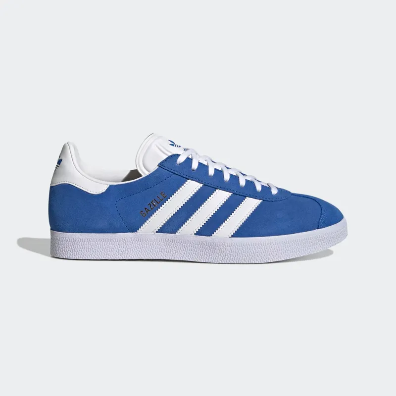 Adidas Gazelle Blue / Cloud White / Gold Metallic (GX2207)
