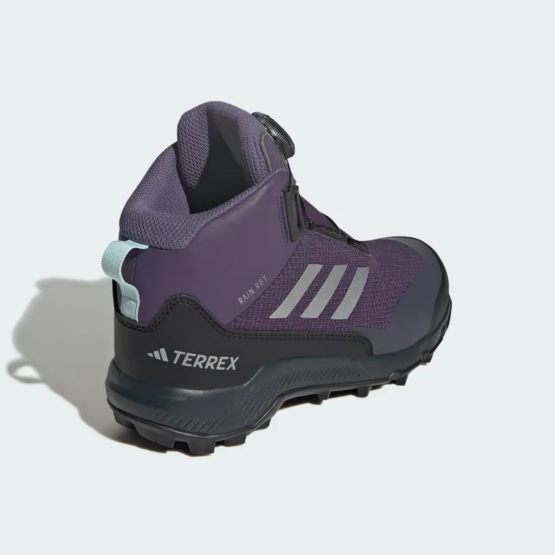 Adidas Terrex Winter Mid BOA RAIN.RDY Hiking Aurora Plum / Matte Silver / Core Black (JS2970)