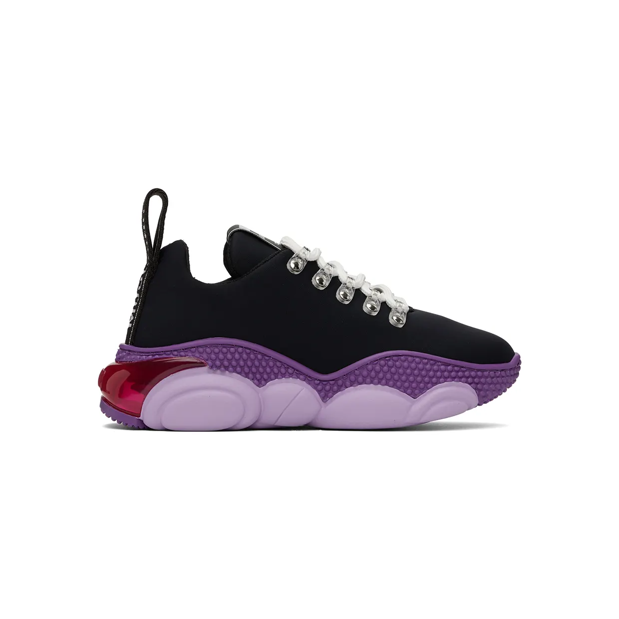 Moschino Teddy Bubble “Black/Purple” (MA15553G1F MN0 000) (2)