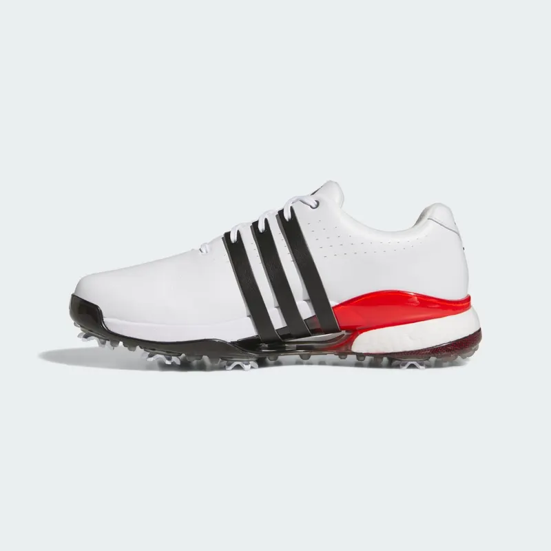 Adidas Tour360 24 Golf “Cloud White Core Black Lucid Red” (IH8539)