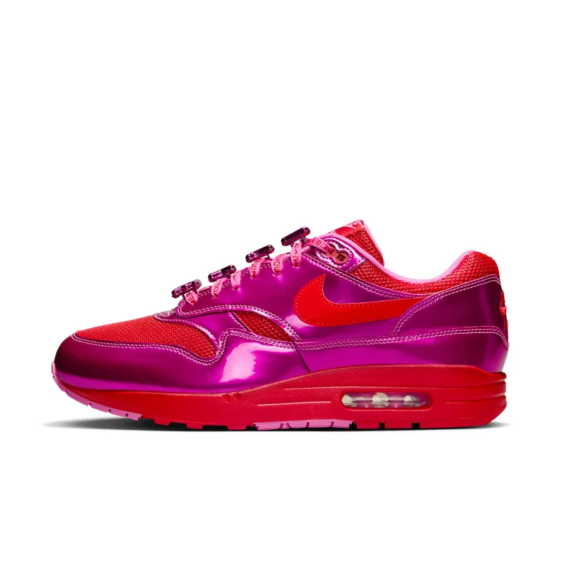 Nike Air Max 1 PRM “Valentine’s Day” (playful pink / university red) – HV2301-600