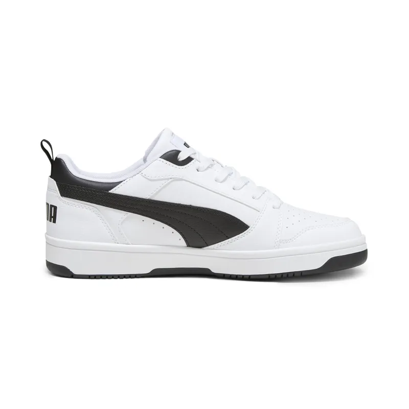 Puma Rebound V6 Low “Puma White / Puma Black / Puma Black” (392328_02)