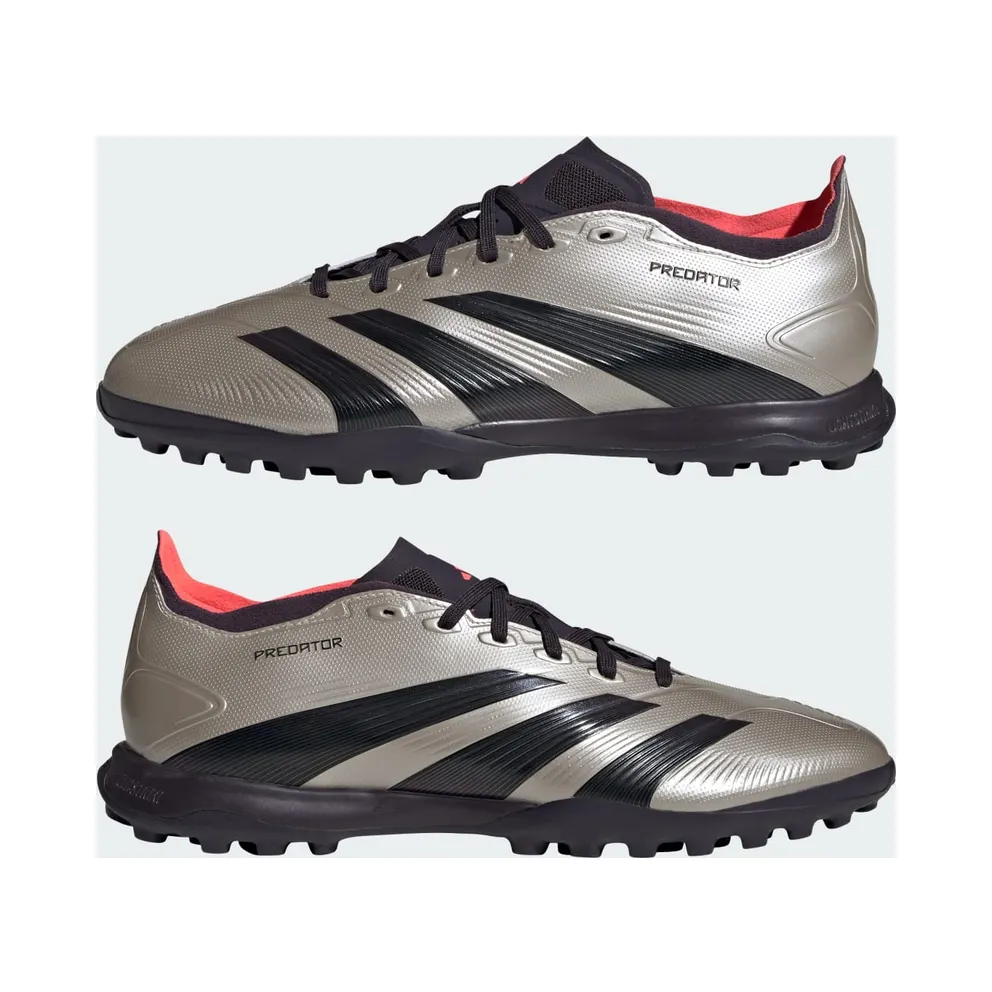 adidas Predator League Turf Platinum Metallic Aurora Black Turbo (IF6376)