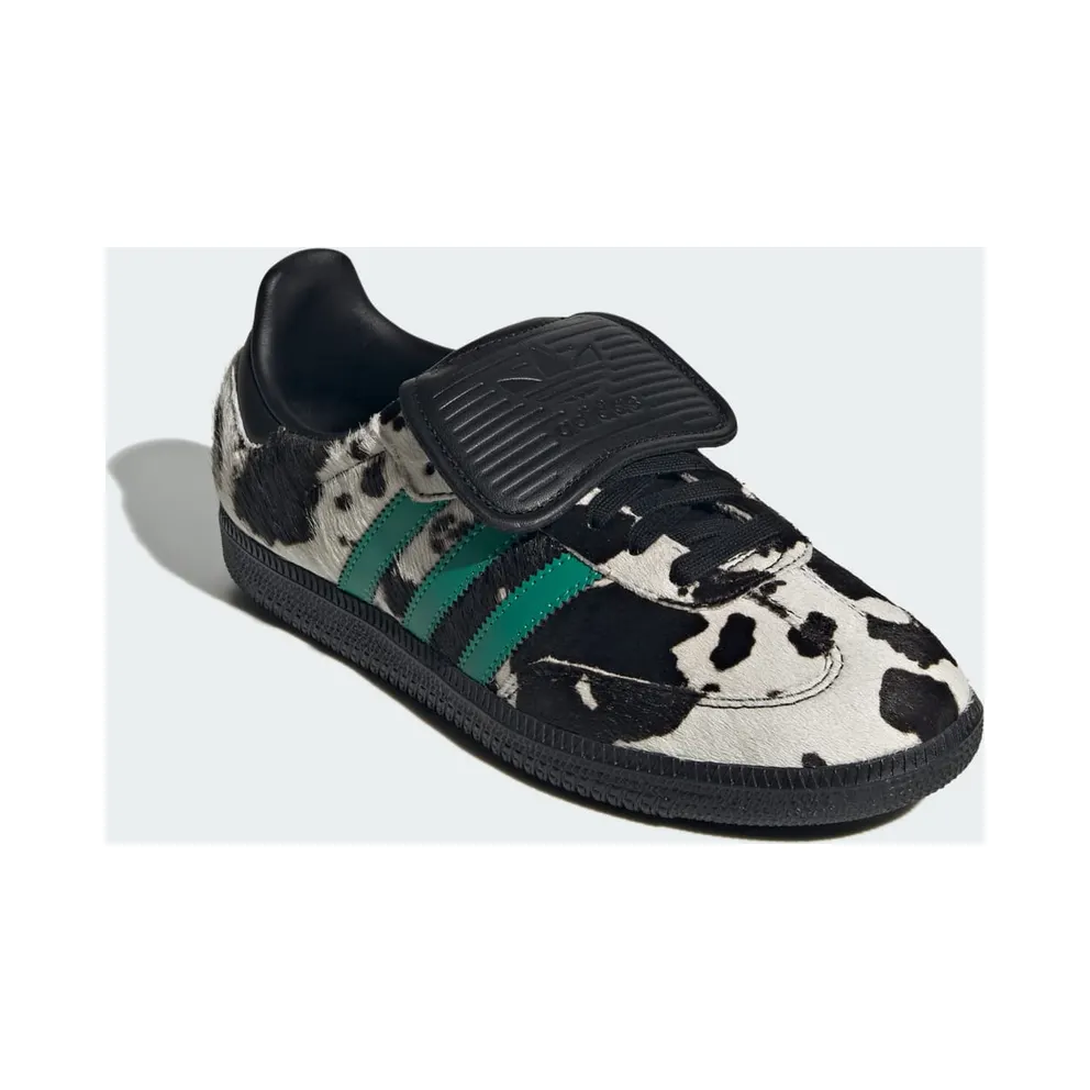 Adidas Samba LT Core Black / Lucid Blue / Gold Metallic “Animal Print” (JS3930)