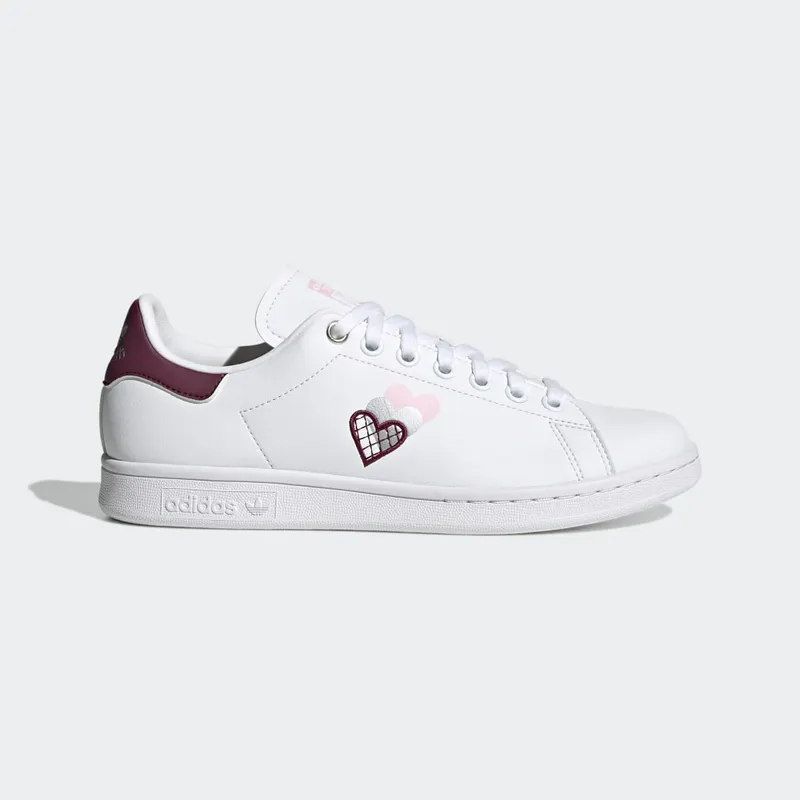 adidas Stan Smith Cloud White / Victory Crimson / Clear Pink (H03936)