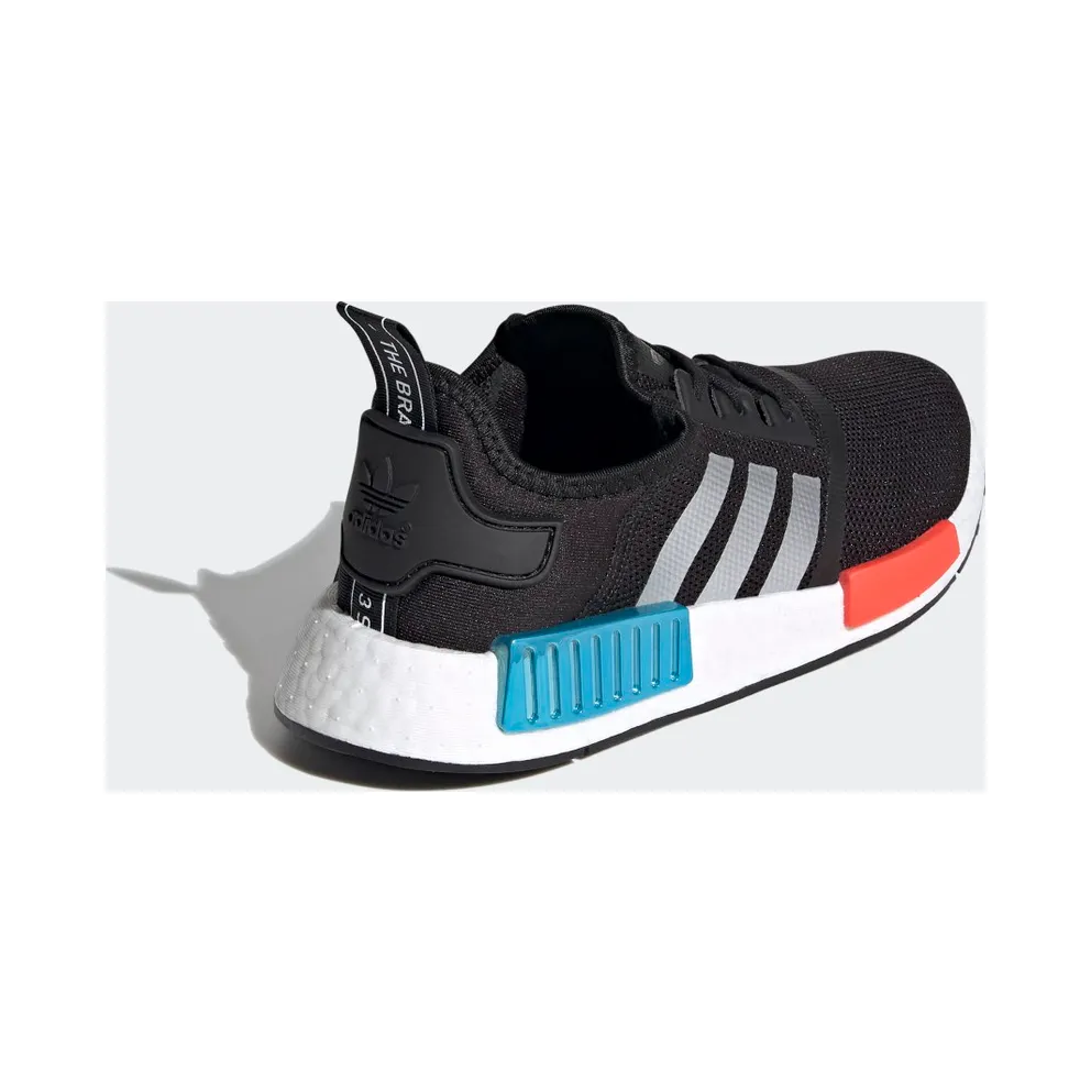 adidas NMD_R1 Core Black / Silver Metallic / Solar Red (FX5024)