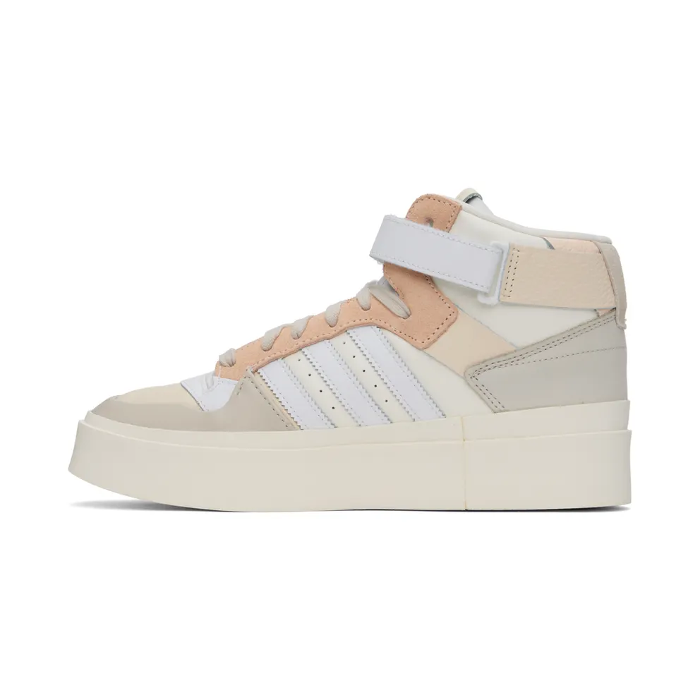Adidas Forum Bonega Mid Ecru Tint / Cloud White / Bliss Orange (GW7061)