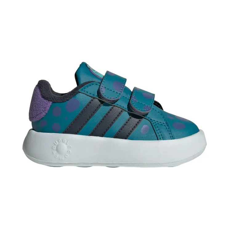 adidas Grand Court 2.0 Disney Sulley Active Teal Legend Ink Purple Rush (IF4057)