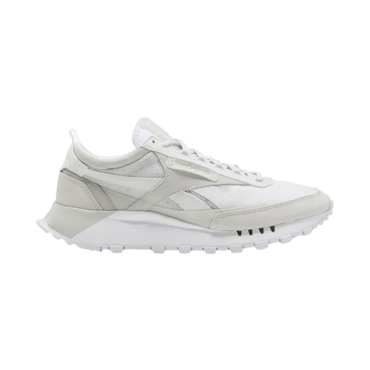 Reebok Classic Leather Legacy White Grey White/True Grey 1-Skull Grey (Other Brands Reebok)