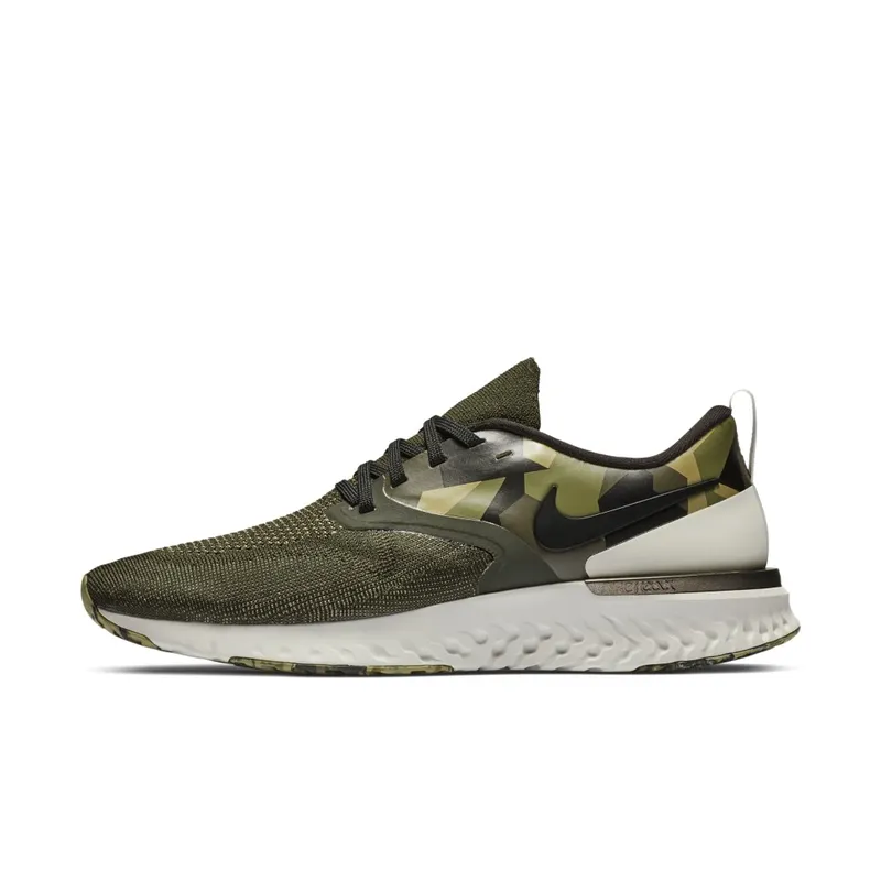 Nike  Odyssey React Flyknit 2 Sequoia Sequoia Neutral Olive Black (AT9975-302)