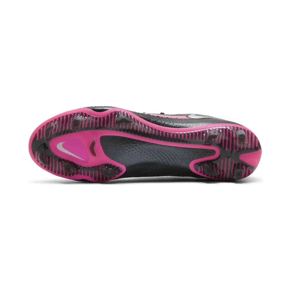 Nike Phantom GT Elite FG Black Pink Blast Black/Pink Blast-Metallic Silver (CK8439-006)