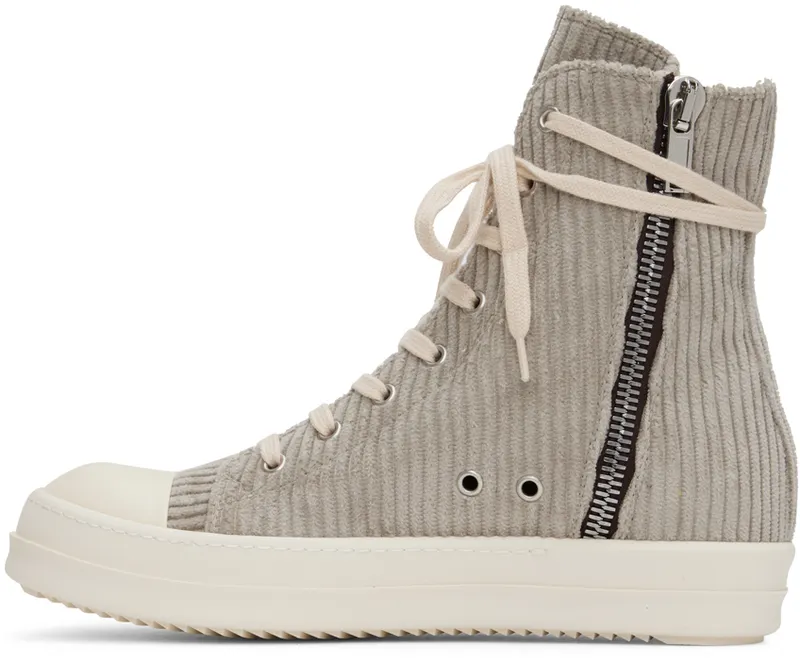 Rick Owens Drkshdw Off-White Ramones Sneakers (DU02B4800 HC)