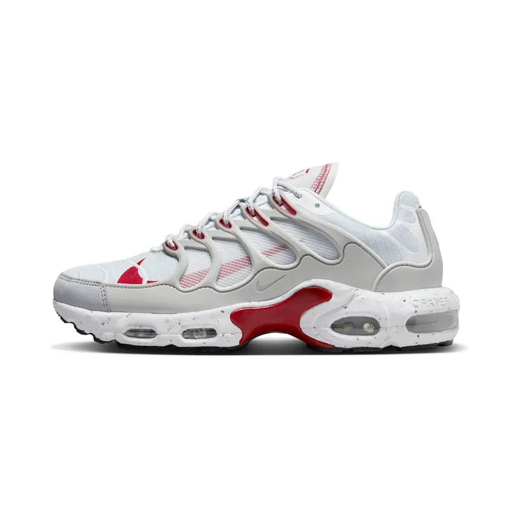 Nike Air Max Terrascape Plus “Pure Platinum / White / Gym Red” (DV7513-001)