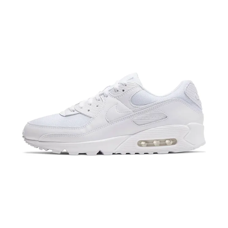 Nike Air Max 90 Triple “White / Wolf Grey” (CN8490-100)