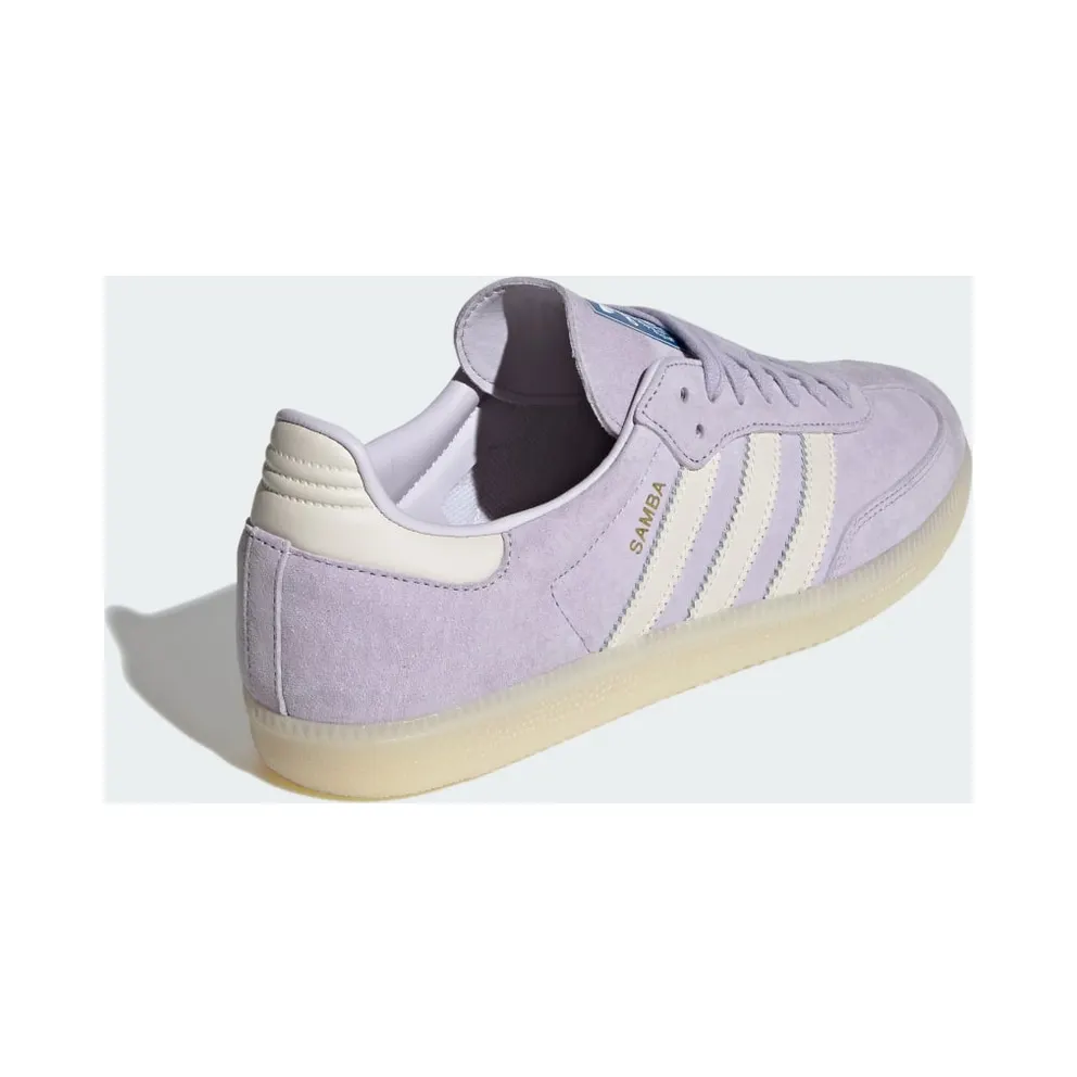adidas Samba OG Shoes Silver Dawn / Chalk White / Off White (IG6176)