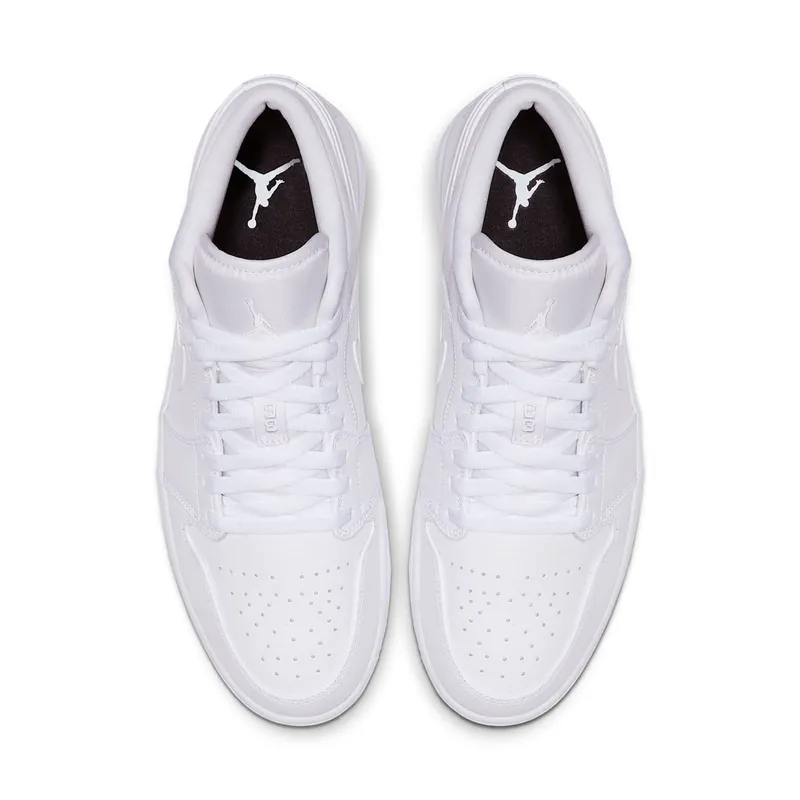 Jordan Air 1 Low White White White White (553558-112)