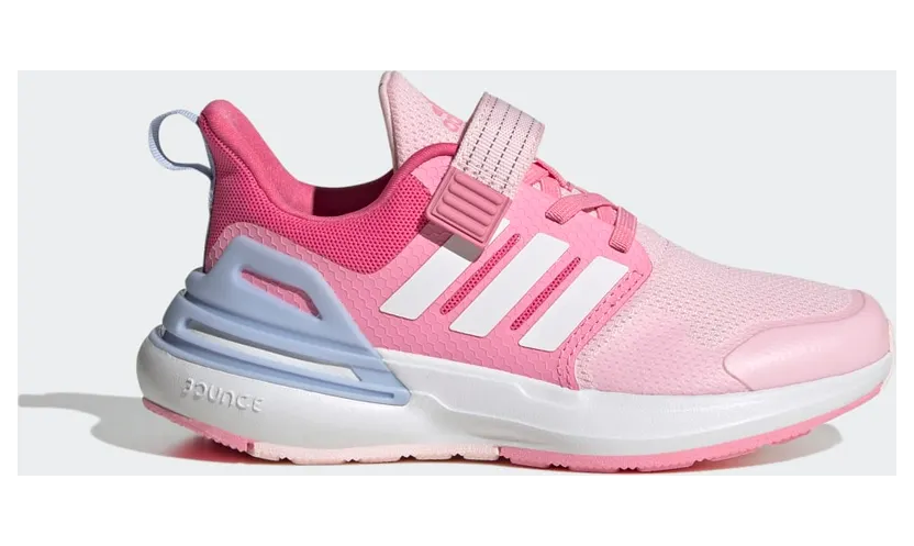 adidas RapidaSport Bounce met Elastische Veters en Klittenband Clear Pink / Cloud White / Bliss Pink (HP2750)