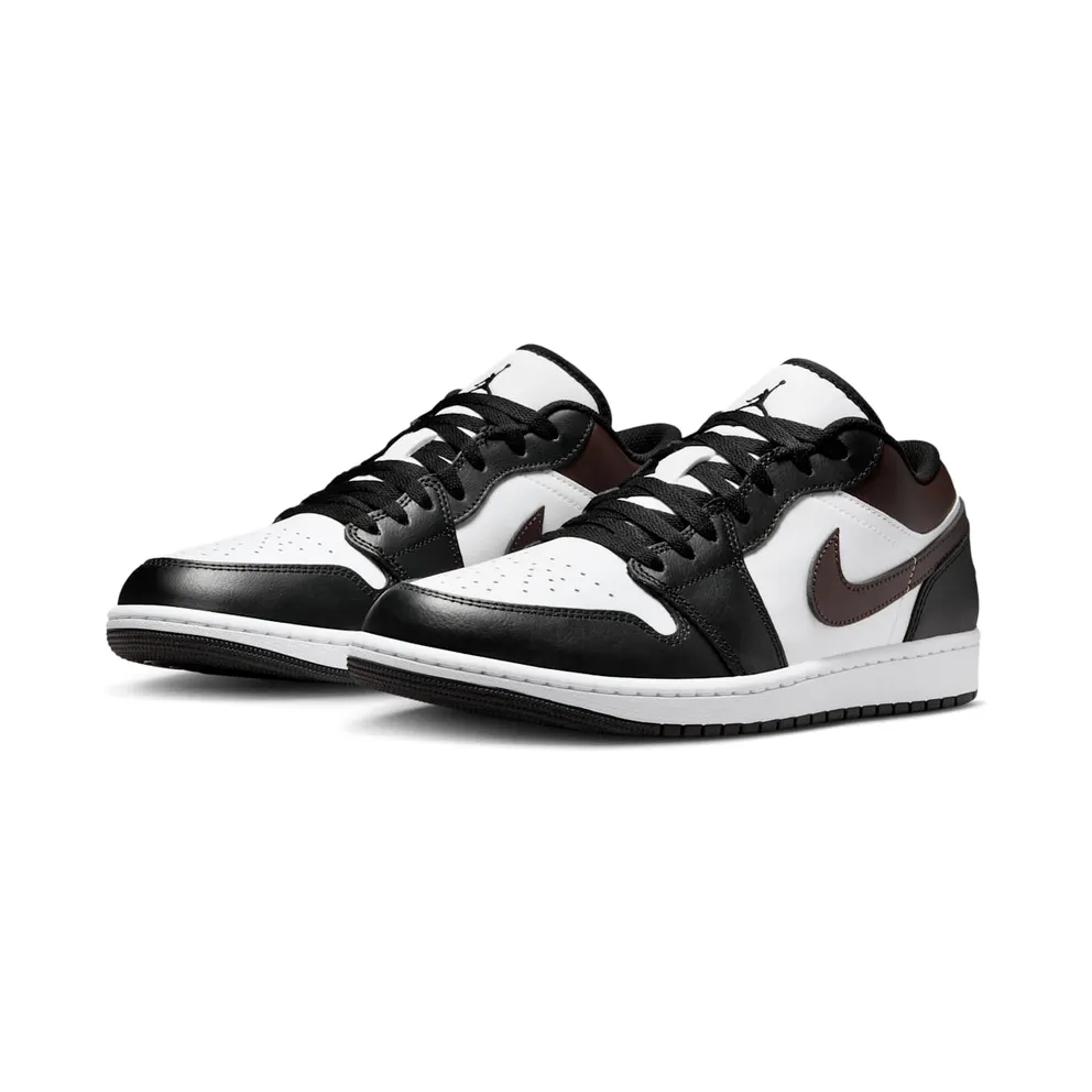 Air Jordan 1 Low White Black Brown (IO3393-010)
