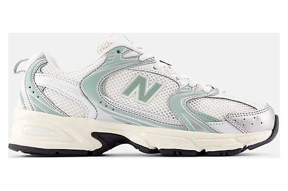New Balance 530 Silver Metallic Mosaic Green (U530SEB)