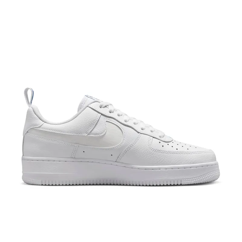 Nike Air Force 1 Low Reflective Swoosh White Blue (FB8971-100)