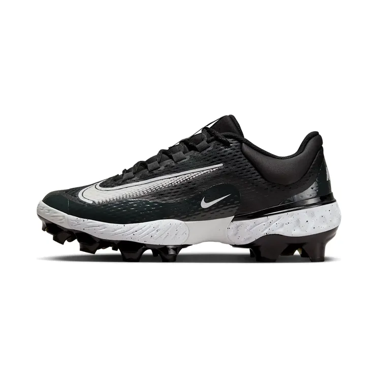 Nike Alpha Huarache Elite 4 Low MCS Black Dark Smoke Grey White (FD6221-003)
