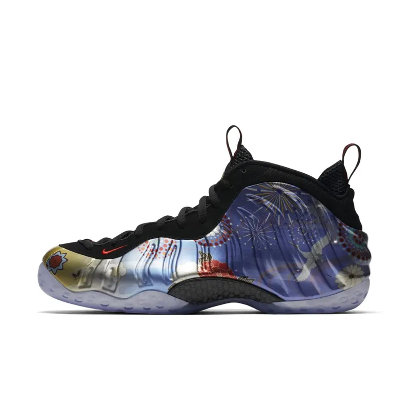 Nike Air Foamposite One Lunar New Year 2018 Black/Habanero Red-Black (AO7541-006)