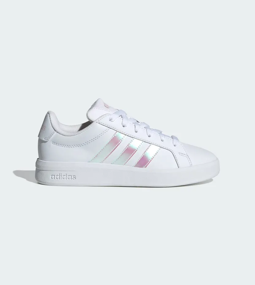 Adidas Grand Court 3.0 Junior Cloud White / Iridescent / Almost Pink (JQ1978)