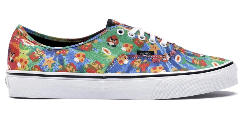 Vans Authentic Nintendo Super Mario Bros Tie-Dye