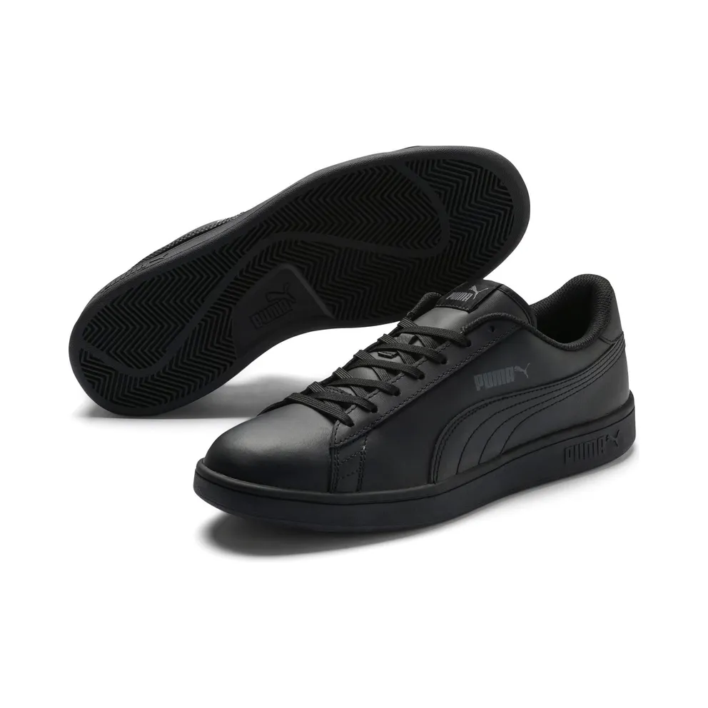 Puma Smash v2 van leer Black (36521506)