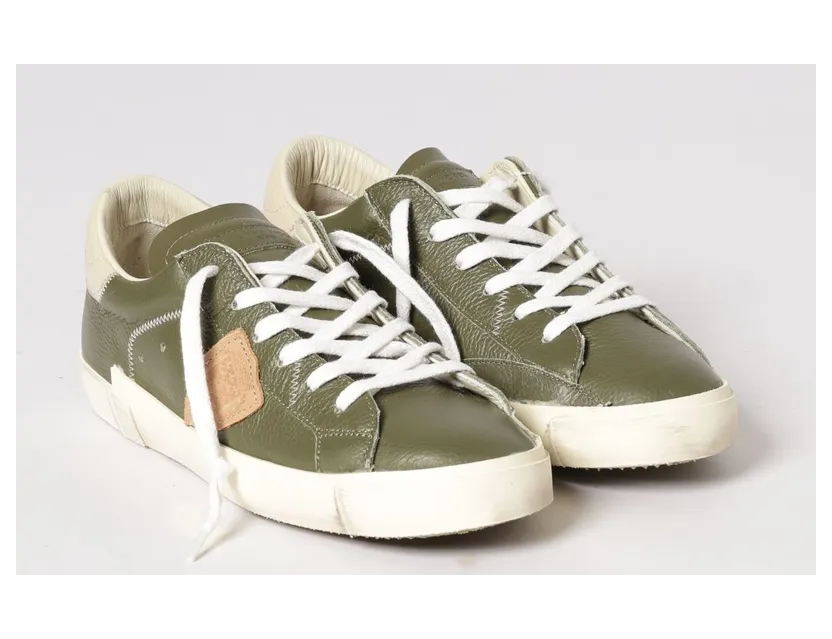 Philippe Model Prsx Suede Sneakers Military (PRLUVZ05)