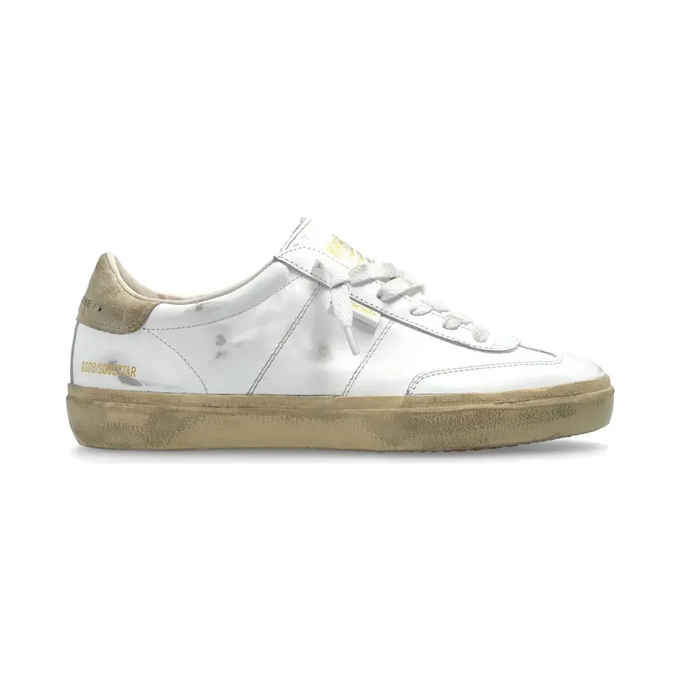 Golden Goose Soul Star suède sneakers – Weiß (GWF00464F006927)