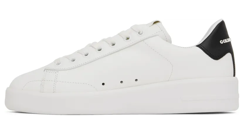 Golden Goose White & Black Purestar Sneakers (GMF00197.F000537.10283) (3)