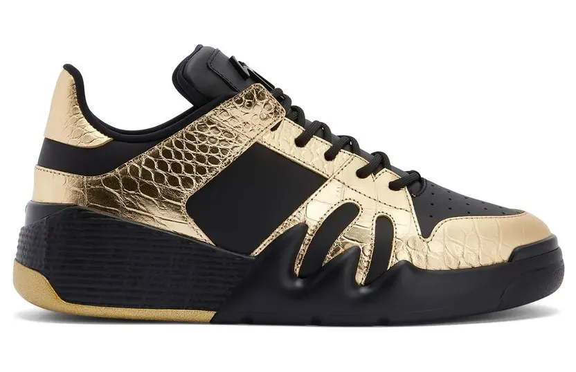Giuseppe Zanotti Sneakers im Metallic-Look – Schwarz (RM20028003)
