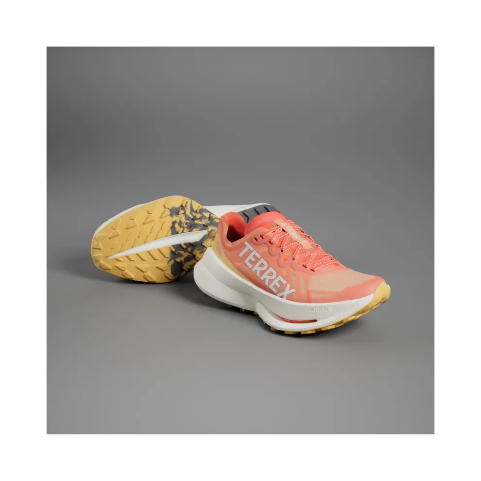 Adidas Terrex Agravic Speed Ultra Trail Running Amber Tint / Crystal White / Semi Spark (IF6597)