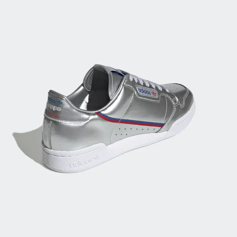 adidas Continental 80 Silver Metallic Silver Metallic/Silver Metallic/Crystal White (FW5350)