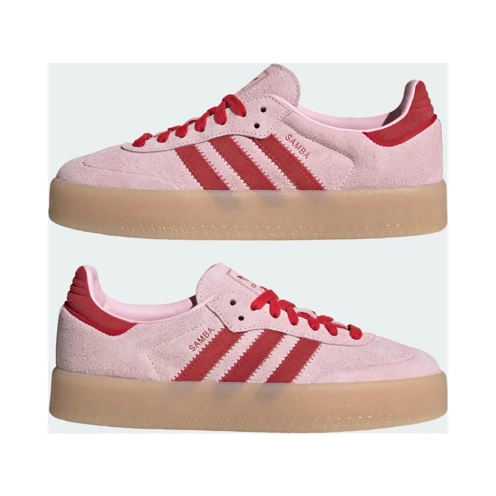 Adidas Sambae Clear Pink / Better Scarlet / Gum (JS4500)