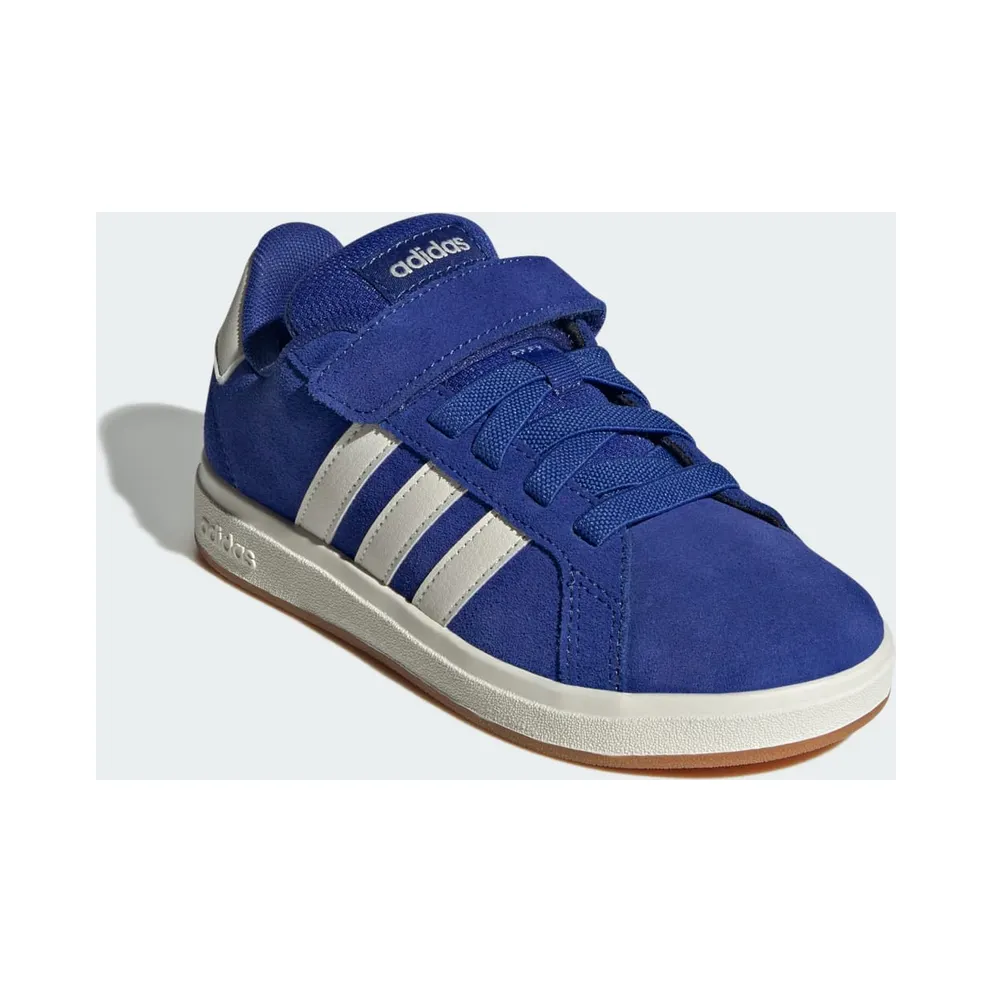 Adidas Grand Court 00s Kids Semi Lucid Blue / Off White / Gum (JH6180)