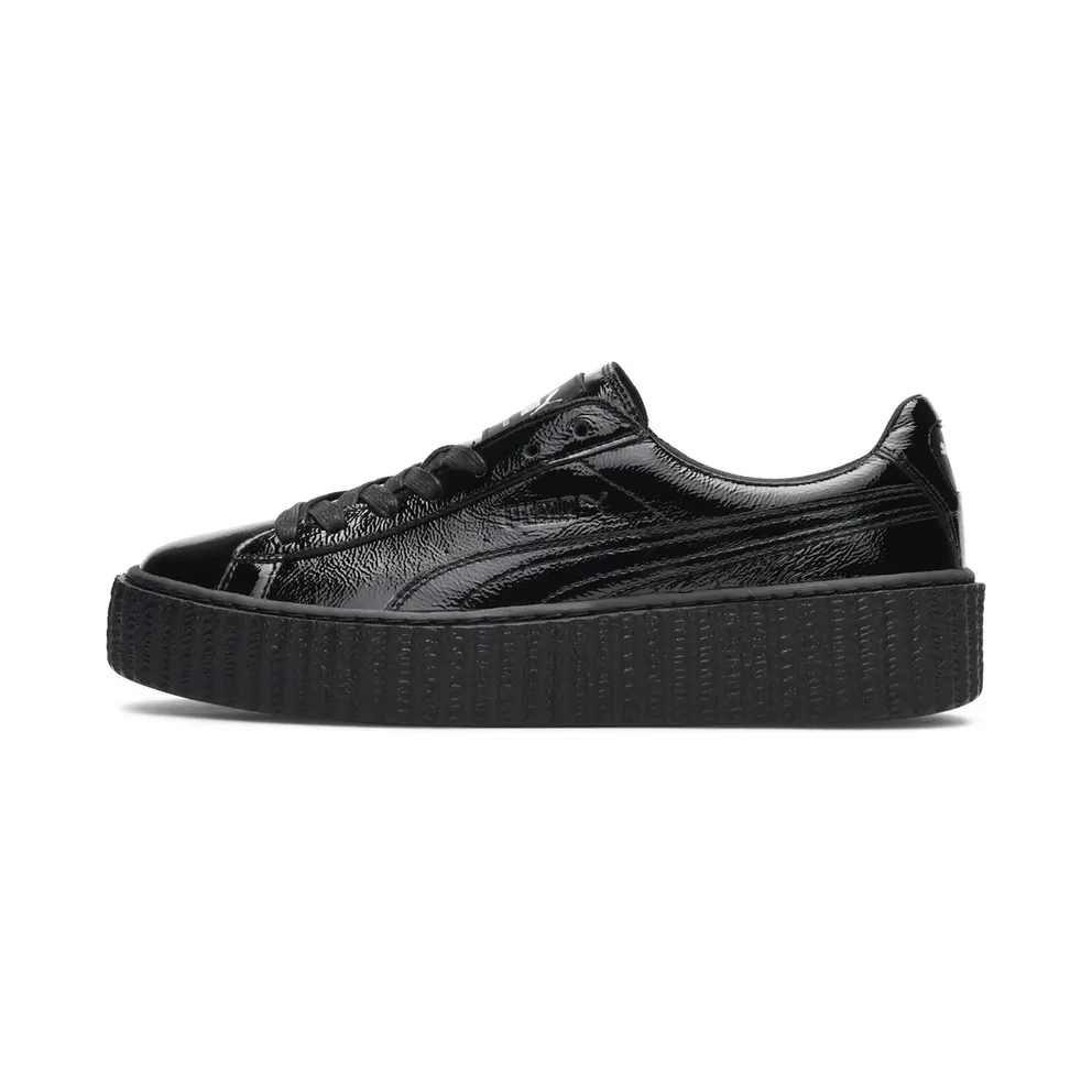 Puma Creeper Rihanna Fenty Cracked Leather Black (W) (2017) (364465-01)