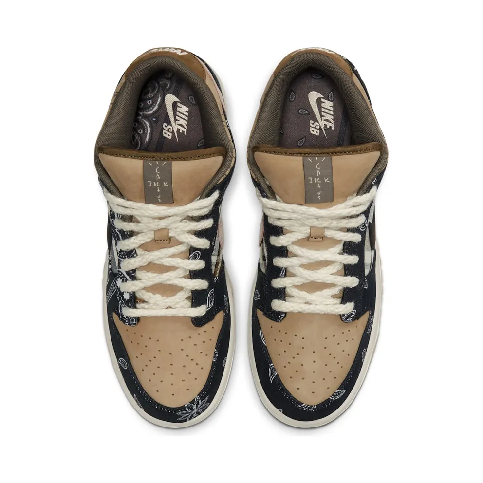 Nike SB x Travis Scott Dunk Low ‘Cactus Jack’ (2020) (CT5053-001)