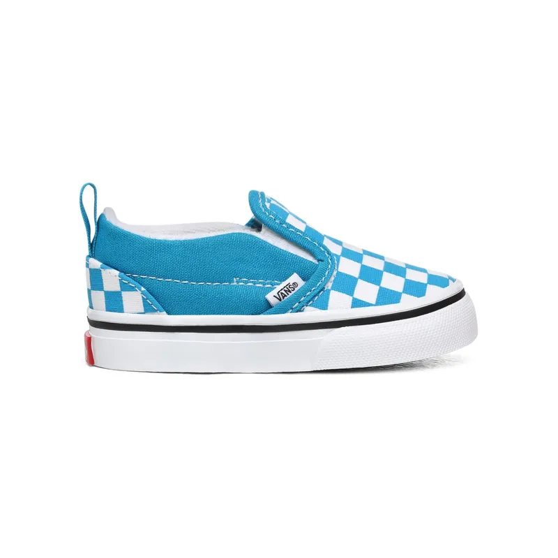 Vans Checkerboard Slip-on V (Blue) (VN0A3488W3V)