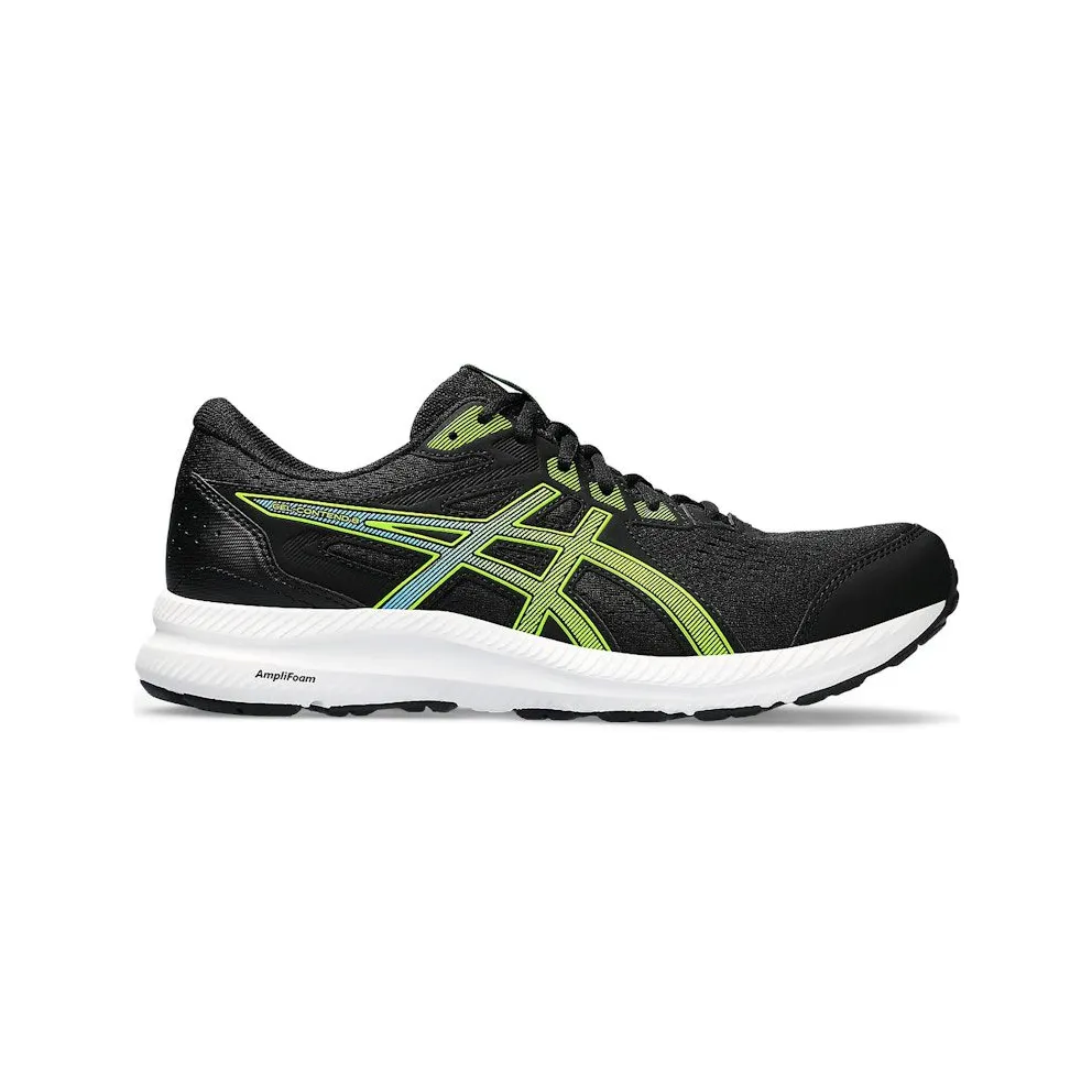 ASICS Gel-Contend 8 Black Electric Lime (1011B492-012)