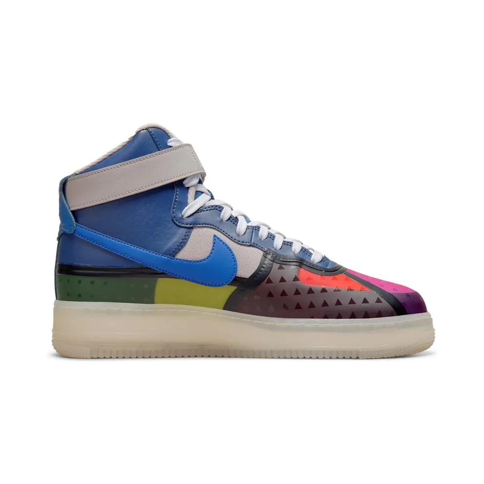 Nike Air Force 1 High ’07 Premium “Thunder Blue Pink Prime” (DV1015-437)