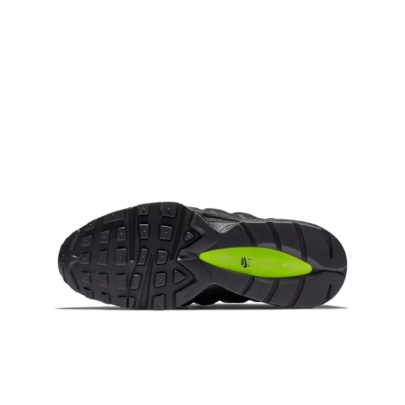 Nike Air Max 95 Black Volt (GS) Black/Dark Grey/Light Bone (905348 022)