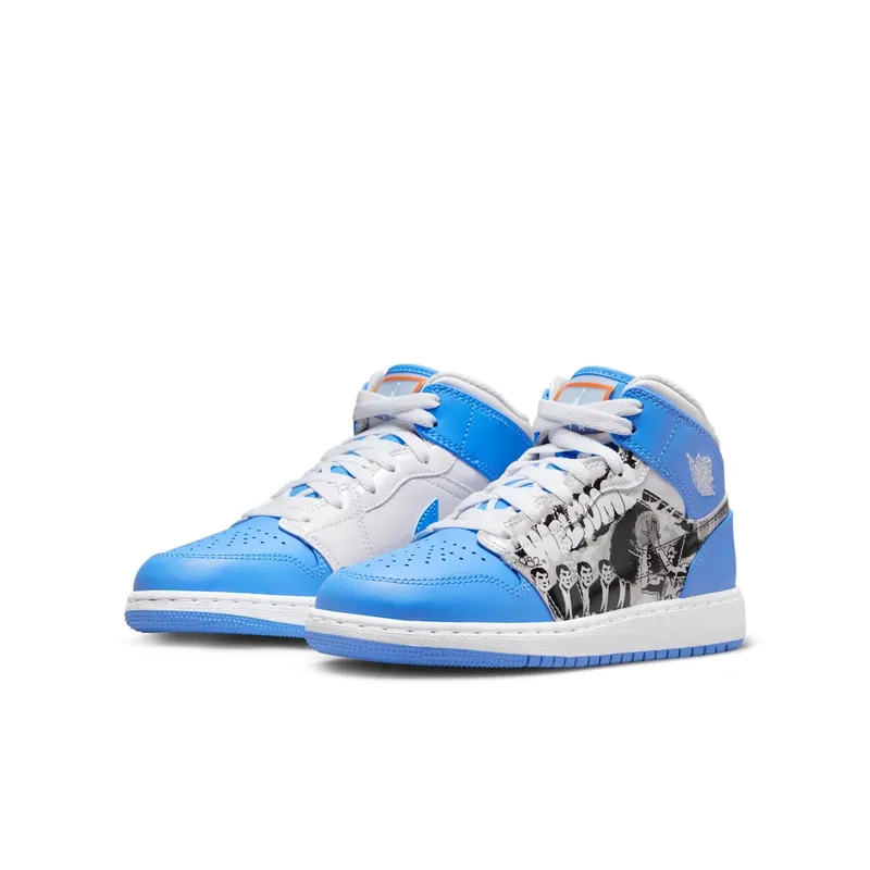 Jordan 1 Mid Sneaker School Game Winner (DR6492-100)