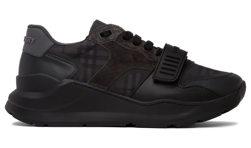 Burberry Grey Vintage Check Sneakers (8042200)