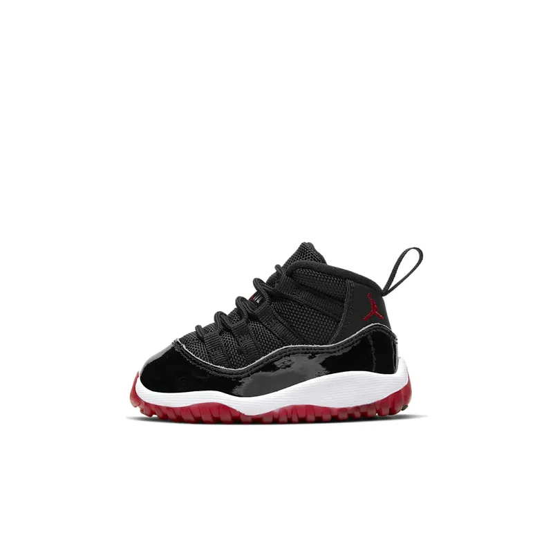 Jordan  11 Retro Playoffs Bred 2019 (TD) Black/White-Varsity Red (378040-061)