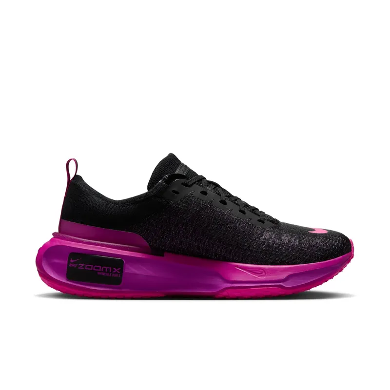 Nike ZoomX Invincible Run Flyknit 3 “Black / Vivid Purple” (DR2615-006)