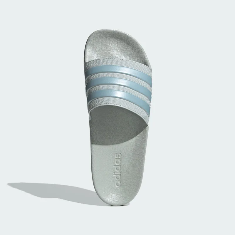 Adidas adilette Shower Slides Wonder Silver / Magic Grey Met / Wonder Blue (IF0893)