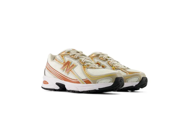 New Balance 740 White / Cinnamon (U740741)