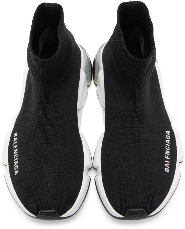 Balenciaga Black Clear Sole Speed (607543 W2DB6)